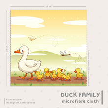Load image into Gallery viewer, Duck Family Glasses Cloth (Microfiber)
