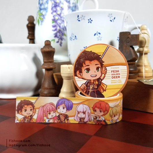 FE3H Golden Deer Washi Tape