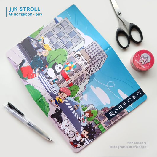 JJK Stroll A5 Dotted Notebooks