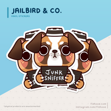 Load image into Gallery viewer, Jailhouse Animal Vinyl Stickers [3 in]
