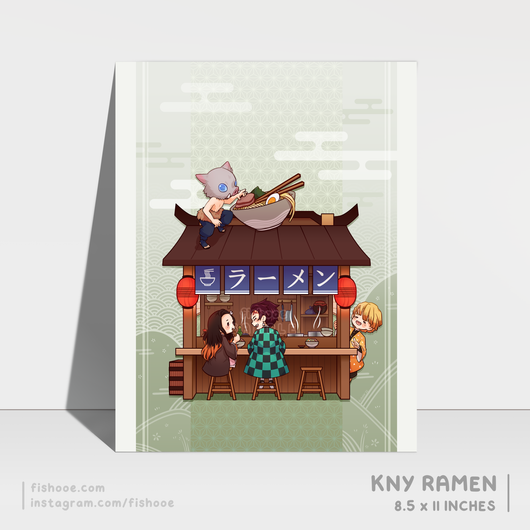 KNY Ramen Print