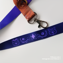 Load image into Gallery viewer, Celeste and Blathers ACNH Lanyard
