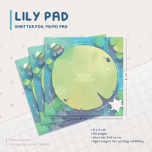 Load image into Gallery viewer, Lily Pad Memo Pad
