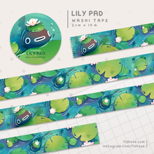 Load image into Gallery viewer, Lily Pad Washi Tape
