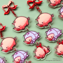 Load image into Gallery viewer, Maple Pigs Linking Acrylic Charms
