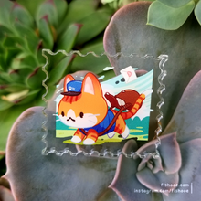 Load image into Gallery viewer, Mail Meow Acrylic Pin

