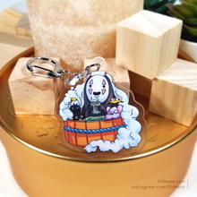 Load image into Gallery viewer, Spirited Away No Face Acrylic Charms
