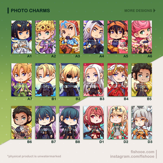 Photo Charms (All Designs)