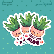 Load image into Gallery viewer, Succulent Vinyl Stickers
