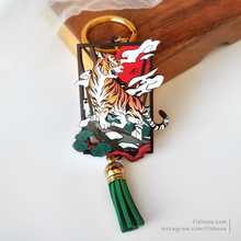 Load image into Gallery viewer, Roaring Tiger Wood Charm
