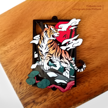 Load image into Gallery viewer, Roaring Tiger Wood Charm
