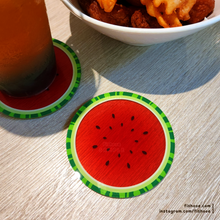 Load image into Gallery viewer, Watermelon Acrylic Coasters
