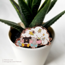 Load image into Gallery viewer, Wooloo Enamel Pin
