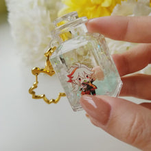 Load and play video in Gallery viewer, Anemo Bottle Genshin Oil Filled Charms

