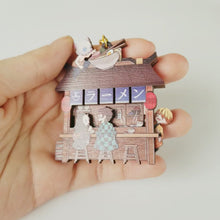 Load and play video in Gallery viewer, KNY Ramen Shop Layered Wood Charm
