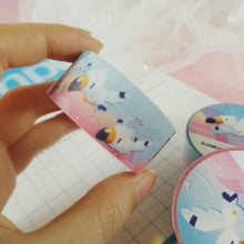 Load and play video in Gallery viewer, Sunrise Seagulls Gold Foil Washi Tape
