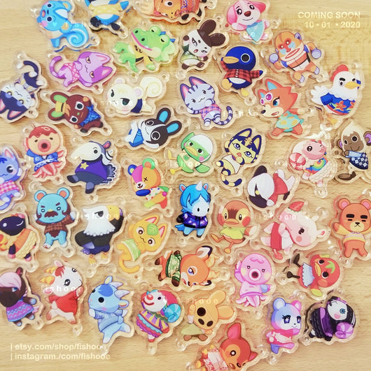 Animal Crossing Linking Keychains（190＋Villagers)